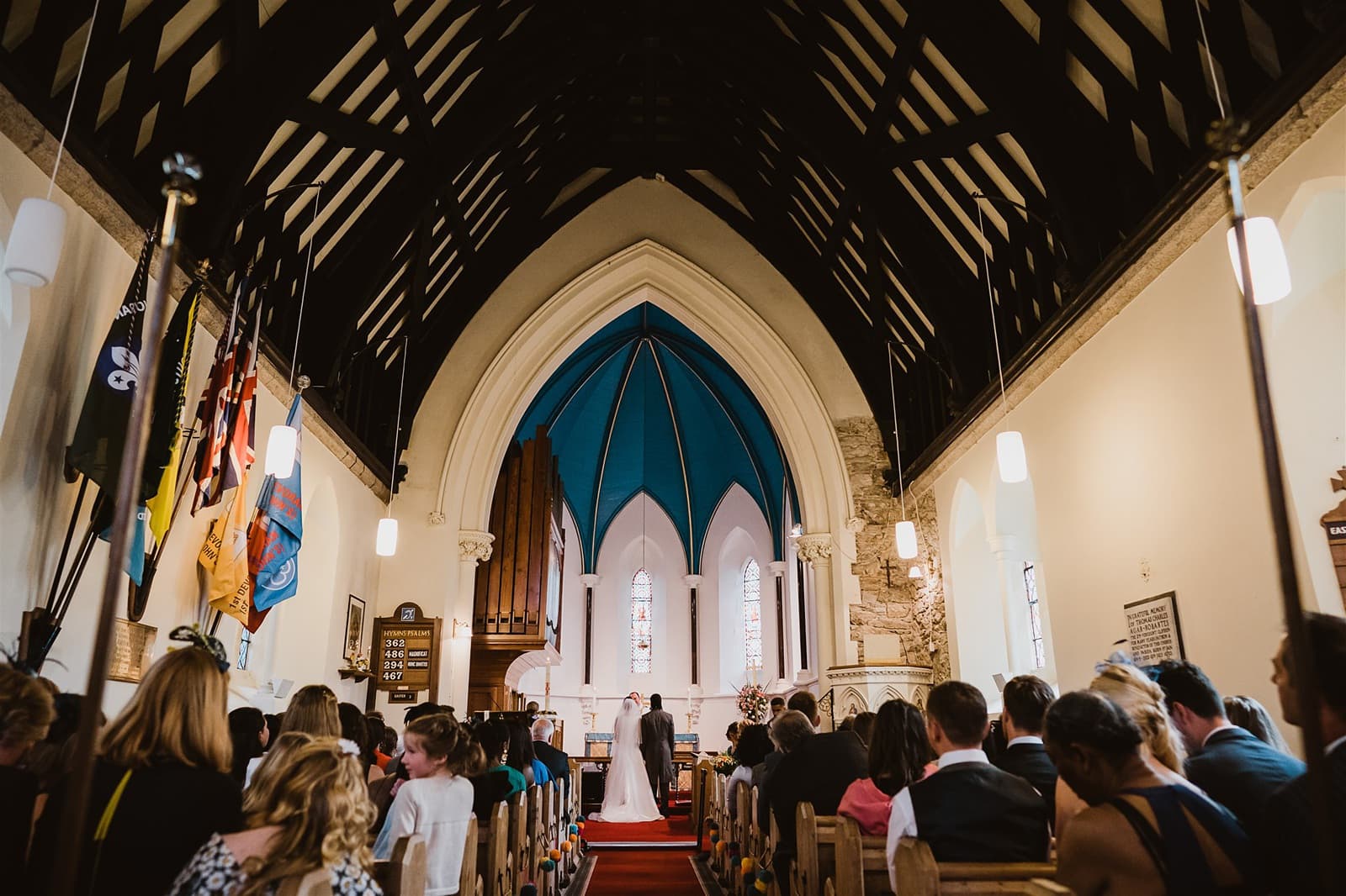 garden wedding cornwall